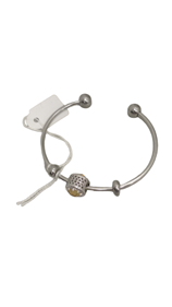 Pulsera rigida de acero | 258375 | Ropa y complementos para todas, tallas grandes, moda casual, elegante y cómoda.