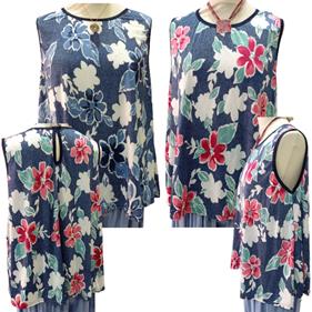 Blusa "Flora" | 202559 | Ropa y complementos para todas, tallas grandes, moda casual, elegante y cómoda.