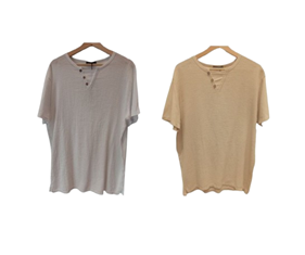 Camiseta de algodón hombre manga corta "Botones" | 69-43-006-29-2090 | Ropa y complementos para todas, tallas grandes, moda casual, elegante y cómoda.