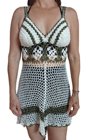 Vestido "Costa Dorada" | 182592 | Ropa y complementos para todas, tallas grandes, moda casual, elegante y cómoda.