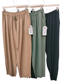 Pantalon Gasa "Baleares" | 75-7-022-1-2290 | Ropa y complementos para todas, tallas grandes, moda casual, elegante y cómoda.