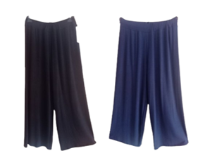 Pantalon Liso Palazzo | 62-7-012-1-1790 | Ropa y complementos para todas, tallas grandes, moda casual, elegante y cómoda.