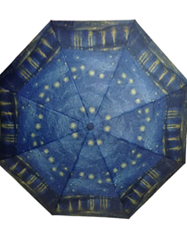 Paraguas mujer largo "Noche Estrellada" de Van Gogh | 498002 | Ropa y complementos para todas, tallas grandes, moda casual, elegante y cómoda.