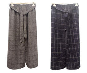 Pantalón midi palazzo "Cuadro ventana" | 733017 | Ropa y complementos para todas, tallas grandes, moda casual, elegante y cómoda.