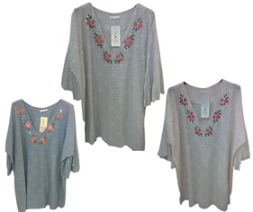 Blusón "Brocado" | 552358 | Ropa y complementos para todas, tallas grandes, moda casual, elegante y cómoda.