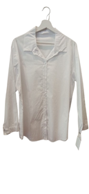 Camisa Básica Blanca para mujer, manga larga | 75-3-036-1-2290 | Ropa y complementos para todas, tallas grandes, moda casual, elegante y cómoda.