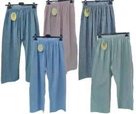 Pantalones mujer ligeros a rayas "África" | 383099 | Ropa y complementos para todas, tallas grandes, moda casual, elegante y cómoda.