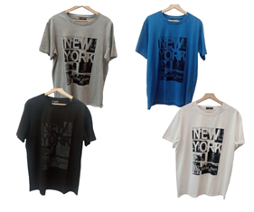 Camiseta para El "New York" | 37-43-014-31-1290 | Ropa y complementos para todas, tallas grandes, moda casual, elegante y cómoda.
