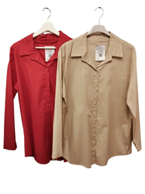 Camisa clasica de mujer | 75-3-055-1-2290 | Ropa y complementos para todas, tallas grandes, moda casual, elegante y cómoda.