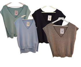 Chaleco-Poncho Mujer Abierto lateral | 75-53-010-1-2290 | Ropa y complementos para todas, tallas grandes, moda casual, elegante y cómoda.