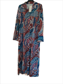 Vestido camisero maxi "Vidriera" | 651560 | Ropa y complementos para todas, tallas grandes, moda casual, elegante y cómoda.