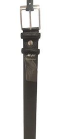 Cinturon de Hombre Negro liso clasico. "M30" | 16-23-006-35-790 | Ropa y complementos para todas, tallas grandes, moda casual, elegante y cómoda.