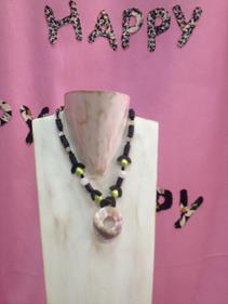 Collar "Coral y piedras" | 008042 | Ropa y complementos para todas, tallas grandes, moda casual, elegante y cómoda.