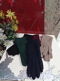 Guantes colores lisos, botones | 140025 | Ropa y complementos para todas, tallas grandes, moda casual, elegante y cómoda.
