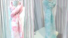 Pashmina "Flora" | 100057 | Ropa y complementos para todas, tallas grandes, moda casual, elegante y cómoda.