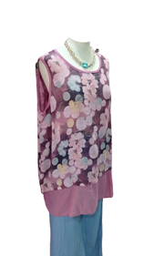 Blusón tirantes "Primavera" | 552548 | Ropa y complementos para todas, tallas grandes, moda casual, elegante y cómoda.