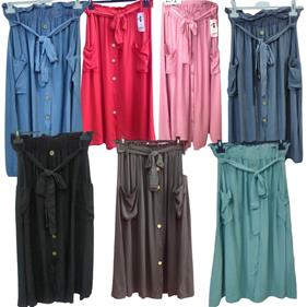 Falda "Elisa" abotonada | 453107 | Ropa y complementos para todas, tallas grandes, moda casual, elegante y cómoda.