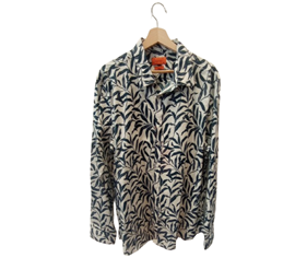 Camisa manga larga para hombre estampada "Enredadera" | 97-44-004-28-2890 | Ropa y complementos para todas, tallas grandes, moda casual, elegante y cómoda.