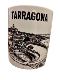 Taza de porcelana. Panoramica de Tarragona | 15-83T-007-87-990 | Ropa y complementos para todas, tallas grandes, moda casual, elegante y cómoda.