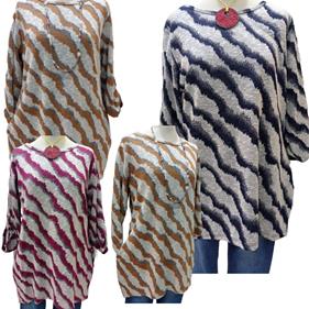 Blusón "Relámpago" | 502497 | Ropa y complementos para todas, tallas grandes, moda casual, elegante y cómoda.