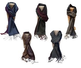 Bufanda Fina de Hombre | 15-29-012-22-990 | Ropa y complementos para todas, tallas grandes, moda casual, elegante y cómoda.