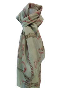 Pashmina "Hermes" | 100059 | Ropa y complementos para todas, tallas grandes, moda casual, elegante y cómoda.