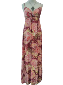 Vestido tirantes maxi "Elisa" | 651154 | Ropa y complementos para todas, tallas grandes, moda casual, elegante y cómoda.