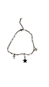 Pulsera Cadena "Estrellas" | 100413 | Ropa y complementos para todas, tallas grandes, moda casual, elegante y cómoda.